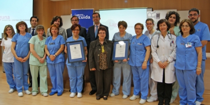 Aenor otorga su doble certificación de calidad al Centro de Día de la Fundación Vianorte-Laguna