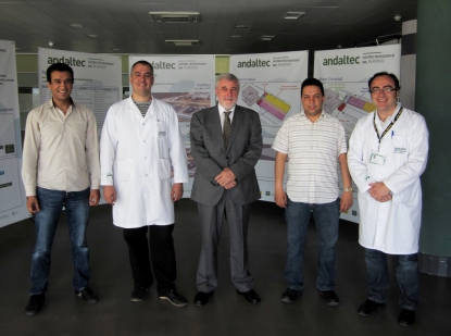 Una delegación de un centro tecnológico de Marruecos conoce el funcionamiento de Andaltec