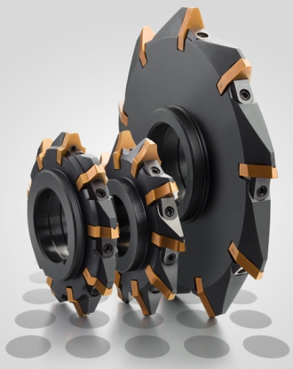 Fresa de disco de plaquita intercambiable para engranajes y ranuras