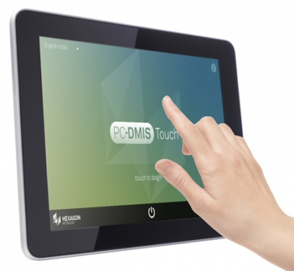 Software de medición con tecnología de pantalla multitáctil