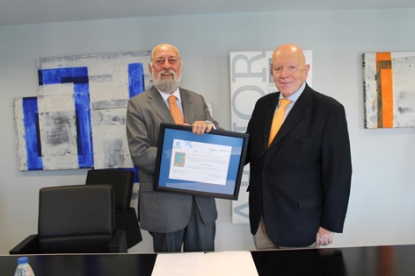 El presidente de Mercasa recibe de Aenor el Sello de Excelencia Europea 500+ concedido a Mercasturias