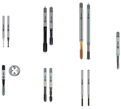 Amplio catálogo de herramientas de roscado de DC Swiss