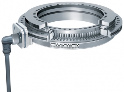 Sistema absoluto de medición angular para ejes rotativos de precisión Serie YRTSMA de INA