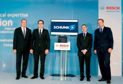 Bosch distingue a Schunk con el Global Supplier Award