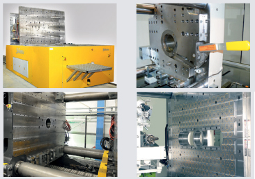 Sistemas de manipulación y cambio rápido y sencillo de moldes