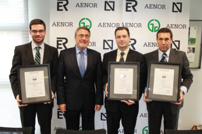 Aenor concede los primeros certificados de Calidad del Producto Software