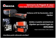 Amada celebrará dos seminarios en tecnología láser
