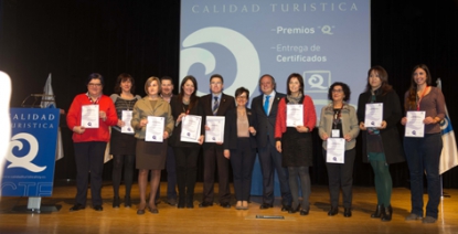 El Gobierno Vasco, en la entrega de diplomas y premios Sicted y certificados de Q de Calidad Turística en Fitur