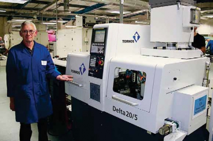 Westwind reduce los costes de subcontratación invirtiendo en máquinas de Tornos