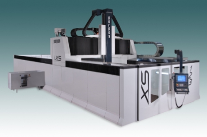 Centro de fresado de estructura pórtico