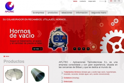 Aplitec presenta su nueva página web