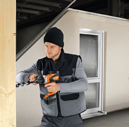 Potente programa de atornilladoras a batería con 20 variantes