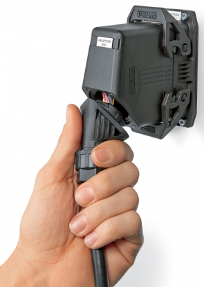 Gama de conectores industriales con carcasa de plástico reforzado con fibra de vidrio