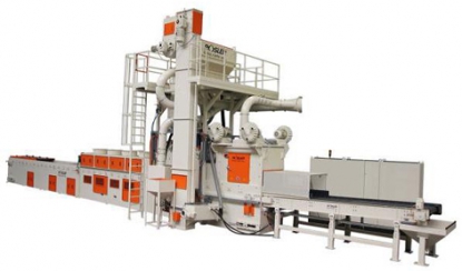 Granalladora para acero inoxidable