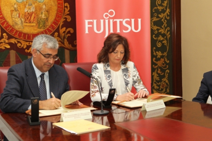 La Universidad de Sevilla y Fujitsu firman un convenio para el fomento de proyectos de I+D+i