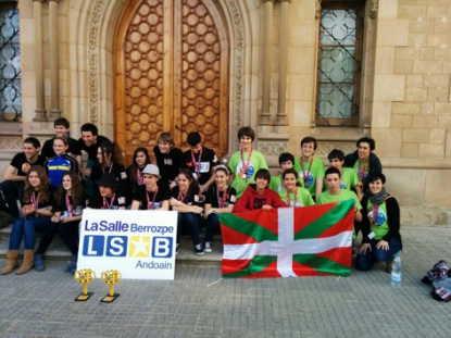 Lauro Ikastola y La Salle Berrozpe, premiados en el torneo de robótica FLL España