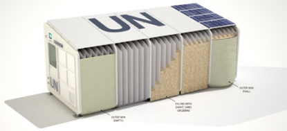 La empresa alicantina Urbana de Exteriores ofrecerá a la ONU su módulo habitable para misiones de paz