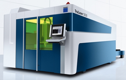 TruLaser 5030 fiber con TruDisk 5001, solución láser de Trumpf