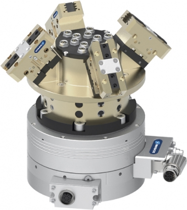 Bloque compacto giratorio de pinzas de Schunk para una mayor productividad en manipulación
