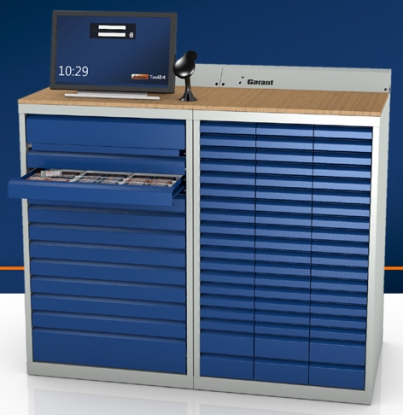 Sistema de autómatas para suministro de herramientas Garant Tool 24 Smartline, de Hoffmann Group