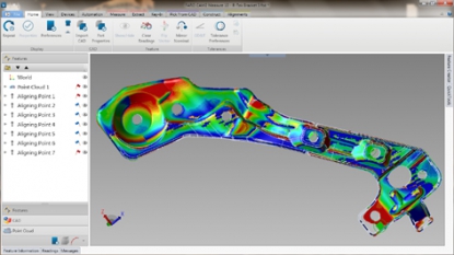 Software de metrología integral para brazos de medición