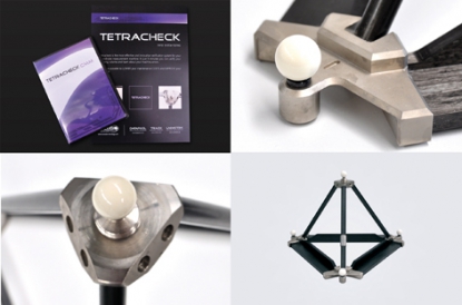 Sistema de verificación de máquinas con tetraedro Tetracheck de Innovalia