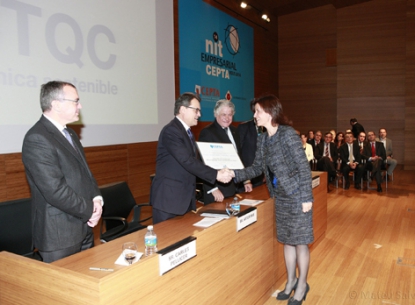 El Centro Tecnológico de la Química (CTQ) recibe el reconocimiento especial Cepta 2013