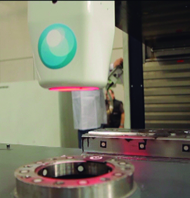 Sistema de visión VISUP-3D de IK4-Ideko, para el alineamiento de piezas en bruto