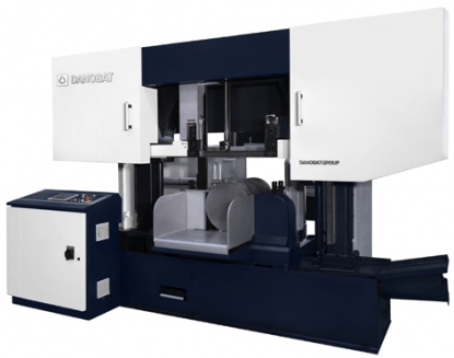 Sierra de cinta Danobat HDS 6A que garantiza un corte rápido y preciso en materiales como el acero inoxidable y sus aleaciones