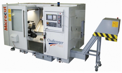 Tornos CNC de bancada inclinada