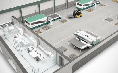 Distintivo Lantek Factory que unifica las soluciones integrales para la industria del metal