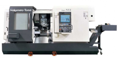 Torno de control numérico Nakamura-Tome modelo NTJ