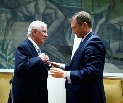 Enrique de Sendagorta, fundador de Sener, nombrado Miembro de Honor del Instituto de Ingeniería de España