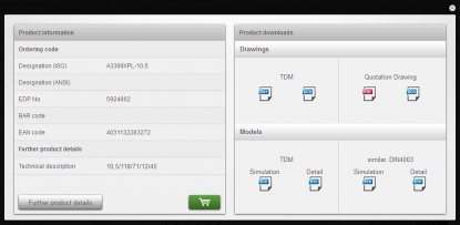 Búsqueda de producto por código en la web de Walter