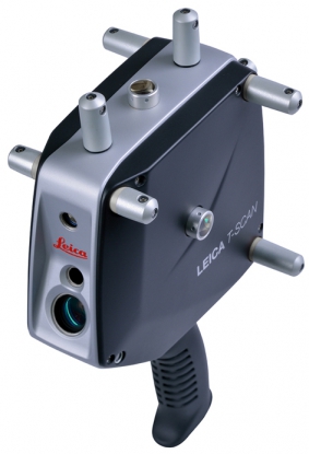 Escáner láser manual de medición 3D con gran rango dinámico y capacidad de escaneo muy rápida