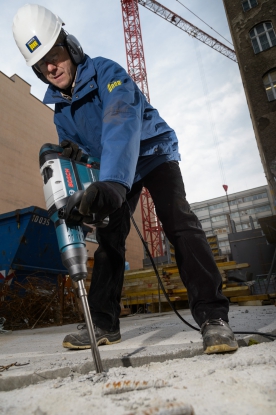 El martillo demoledor GSH 7 VC Professional de Bosch, gran potencia y peso reducido