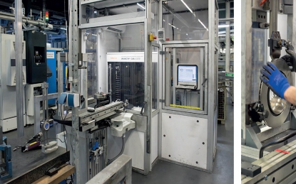BMW AG reduce los tiempos de medición en el entorno de producción de discos de freno en su planta de Berlín-Spandau en más del 50%