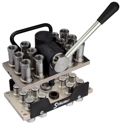 HTM, la placa multiconexión para altas temperaturas de Stäubli