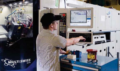 Autocam aumenta el rendimiento con la MultiSwiss de Tornos