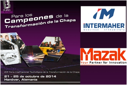 Mazak presente en Euroblech y en Metalmadrid
