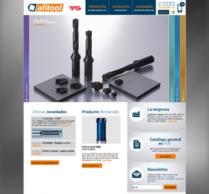 Afitool presenta su nueva página web