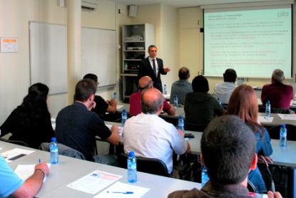 Pilz imparte un Seminario sobre Directiva de Máquinas y Marcado CE en MC Mutual de Barcelona
