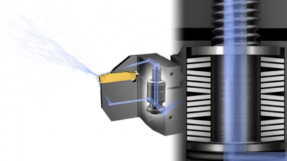 Nuevo mecanismo de sujeción por resorte para una mayor estabilidad en tronzado y ranurado