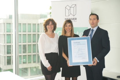 TÜV Rheinland certifica en ISO 50001 a Neinver para todos sus centros