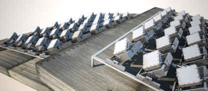 Un novedoso panel solar que sigue al sol genera entre un 30% y un 40% más de energía