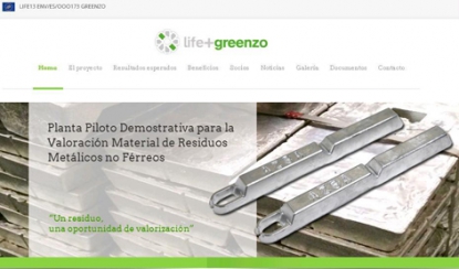 Óxido de zinc a partir de residuos de inyección de zámak