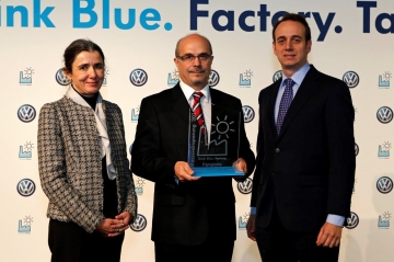 Volkswagen Navarra, premiada por la reducción del consumo de agua en la fabricación del Polo