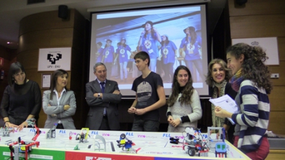 Más de 300 estudiantes de Secundaria participarán en el torneo de robótica FLL Euskadi