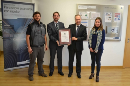 El Centro de I+D de ThyssenKrupp Elevator obtiene la certificación de seguridad y salud en el trabajo OHSAS 18001