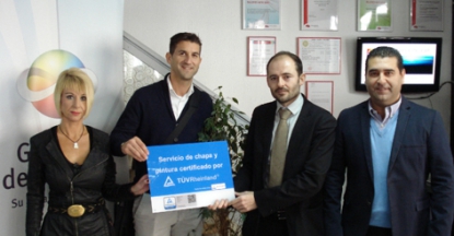 Talleres Auto Joar, de la red Five Star, consigue la certificación TÜV Rheinland para talleres de chapa y pintura